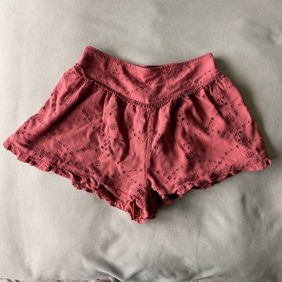 American Eagle Outfitters Pants - American Eagle Outfitters Eyelet Shorts